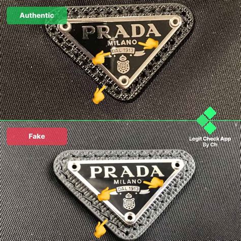 real versus fake prada non leather bag|prada authenticity certificate card.